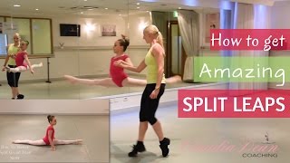 How to do the splits for beginners Easy to Learn  Gymnastics amp Dance [upl. by Anauqal]