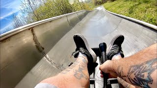 Chatham Ski Centre Toboggan Vlog 19th April 2019 [upl. by Eduam]