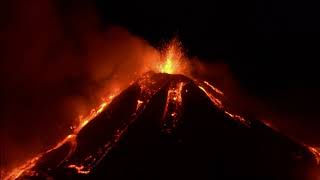 Mount Etna  Europes most active volcano erupts again Italy  BBC News  20th January 2021 [upl. by Noet]