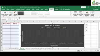 GRAFICOS INCIDENCIA Y SEVERIDAD EN EXCEL Tema 2 [upl. by Samled57]