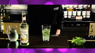 How to make a Monin Mojito [upl. by Letsirk]