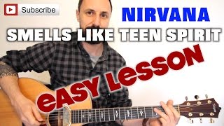 How to play Nirvana Smells Like Teen Spirit on guitar [upl. by Ardnuassac]