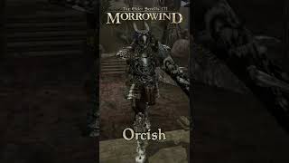 Morrowind Armor Showcase  Orcish [upl. by Yenittirb]