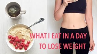 What I Eat In A Day To Lose Weight Day 1 [upl. by Rika409]