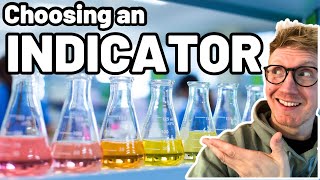 Choosing an INDICATOR for a titration [upl. by Noffets450]