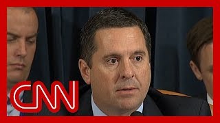 Watch Rep Devin Nunes full opening statement at impeachment hearing [upl. by Eerot]