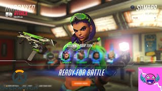 Before the Rework  Overwatch 2 Sombra Gameplay [upl. by Ninnette]