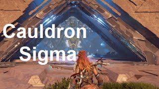 Horizon Zero Dawn  Cauldron SIGMA Walkthrough [upl. by Tala599]