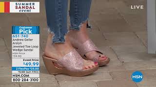 HSN  Sandal Event featuring Easy Spirit 05092019  08 AM [upl. by Ettennyl136]