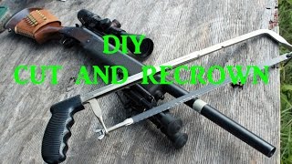 Cut and Recrown your barrel at home [upl. by Acinyt]