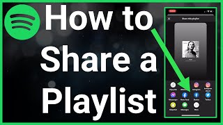 How To Share Playlist On Spotify [upl. by Alderson]