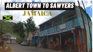 Albert Town  Ulster Spring Road  Alps  Sawyers  Trelawny  JAMAICA [upl. by Baxie]