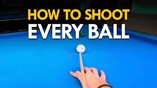 Pool Lesson  How to Shoot Every Ball  Step by Step [upl. by Phelps]