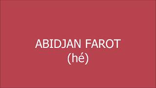 Espoir 2000 Abidjan Farot Lyrics Paroles [upl. by Springer246]