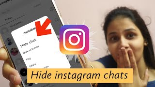 How to Hide Instagram Chats without deleting them [upl. by Auqeenahs217]