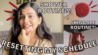 My Skincare amp Shower routine 🚿 Resetting my life [upl. by Giff609]