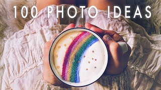 100 CREATIVE PHOTOGRAPHY IDEAS AT HOME using what you have [upl. by Oirifrop500]