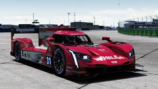 Cadillac DPI V R at Sebring in Assetto Corsa [upl. by Mercy]