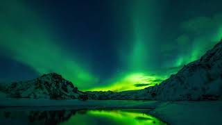 Aurora Borealis  Northern Lights  Wind Sounds for Sleeping  Relax [upl. by Caplan121]