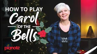 How to Play quotCarol Of The Bellsquot Beginner Christmas Piano Tutorial [upl. by Esaele64]