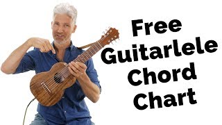 Free Guitarlele Chord Chart  Uke Like The Pros [upl. by Onileva]