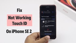 iPhone Se 2 Fix Touch ID not Working on iPhone iPhone Touch ID Problem Solved [upl. by Rea]