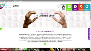 Tutorial Cómo realizar un traslado de EPS a través de miseguridadsocialgovco [upl. by Elwyn]