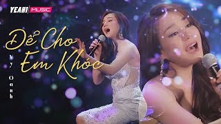 Để Cho Em Khóc  KARAOKE   Vy Oanh Official  OST VALI TÌNH YÊU [upl. by Alliuqahs686]