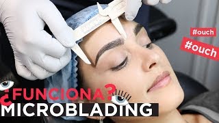 MICROPIGMENTACIÓN DE CEJAS  MICROBLADING ¿FUNCIONA  PAU FLORENCIA [upl. by Hairam573]