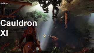 Horizon Zero Dawn  Cauldron XI Walkthrough [upl. by Sokul]