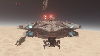 Star Citizen  Hammerhead ERTs wCobro Force [upl. by Llemrej819]