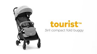 Joie tourist™  Lightweight amp Compact Pushchair With OneHand Fold [upl. by Ahsaten]