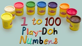 Numbers Song  Learn Numbers 1 to 100  Play Doh Numbers [upl. by Kirstin255]