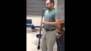 When a Bassoonist Gets a Bass Oboe [upl. by Leahcam165]