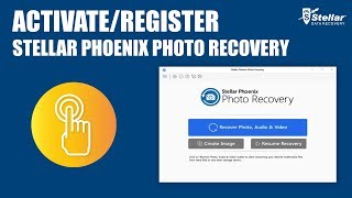 How to Activate  Register Stellar Photo Recovery software [upl. by Enieledam]