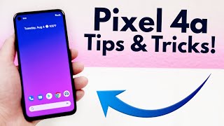 Google Pixel 4a  Tips and Tricks Hidden Features [upl. by Shuma]