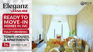 Eleganz By Danube  Ready To Move Townhouses amp Apartments In JVC  1 Payment Plan  Limited Units [upl. by Kohl]