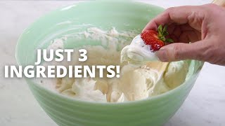 Dream Whip  Make Perfect 3 Ingredient Whipped Cream [upl. by Tenaej]