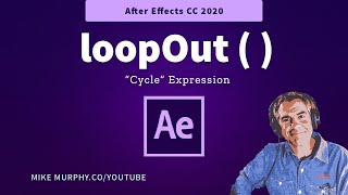 After Effects How To Use the loopOut  Expression [upl. by Anceline965]