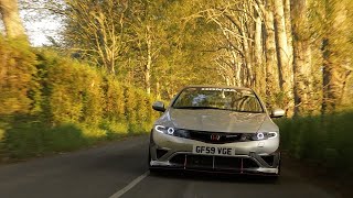 Honda Civic Type R  FN2 Track  253 BHP [upl. by Nylekoorb]