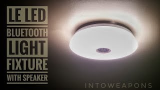 LED Music Ceiling Light Installation amp Review [upl. by Yaluz]