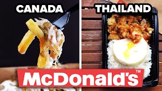 Eating McDonalds Around The World [upl. by Lilas]