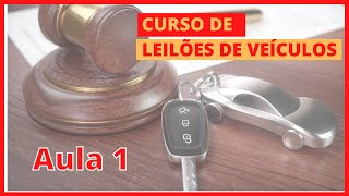 CURSO COMPLETO Leilões de Veículos AULA 1 [upl. by Annasiul995]