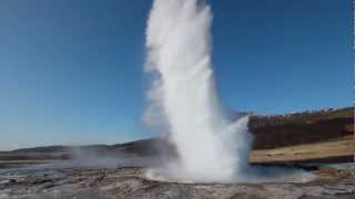 Geyser Strokkur on Iceland [upl. by Tezil]