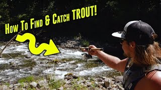 How To Catch TROUT In Creeks Rivers Or Streams  Trout Fishing Tips For SUCCESS [upl. by Caroline740]