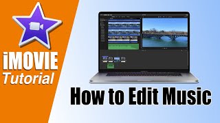 iMovie Tutorial  How To Edit Music with iMovie [upl. by Ssepmet]