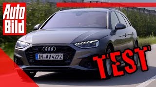 Audi A4 Facelift 2019 Test  Fahrbericht  Details [upl. by Chilson]