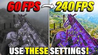 BEST PC Settings for Warzone SEASON 1 Optimize FPS amp Visibility [upl. by Tonjes]