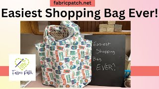 Easiest Shopping Bag EVER [upl. by Lenoel]