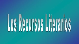 Recursos literarios  El Hipérbaton y el Paralelismo [upl. by Gaves67]